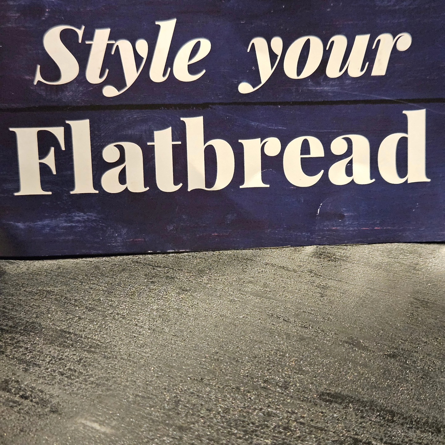style your flatbread